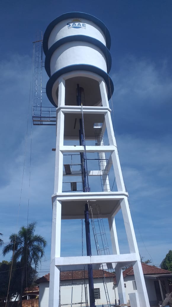 Estrutura Caixa Dagua E Pintura 4